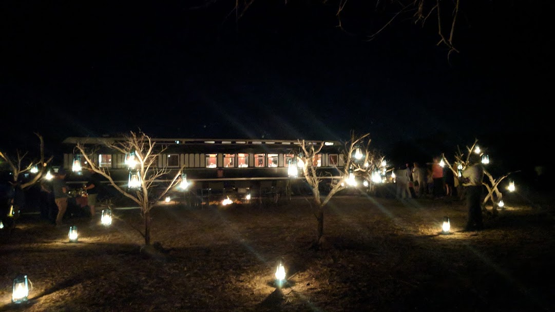 Luxury feasts on the train carriage at Savannah and culinary delights await you on your luxury, private African Safari holiday packaged tour