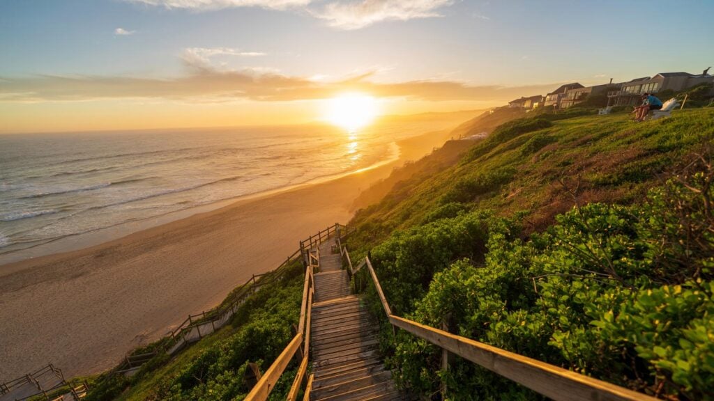 Sunset-by-Wilderness-Beach-Western-Cape-South-Africa